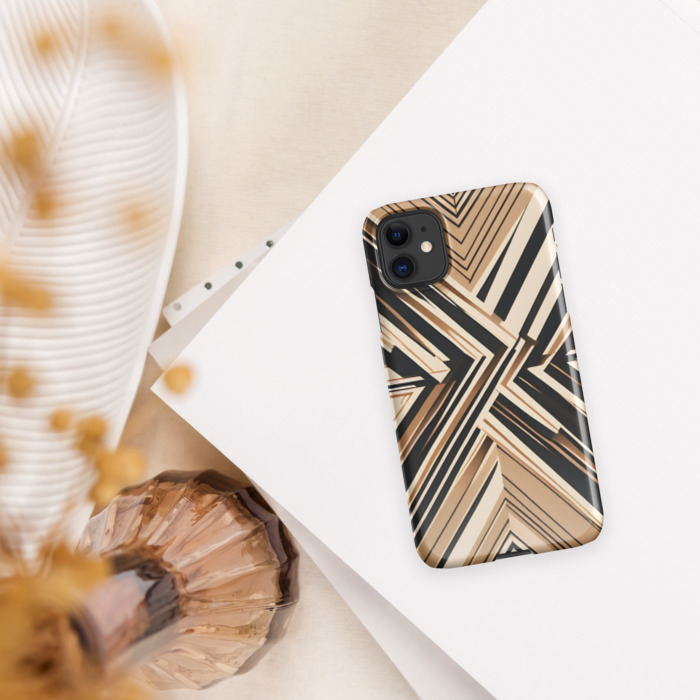 Snap Case for iPhone®, #1, Golden X