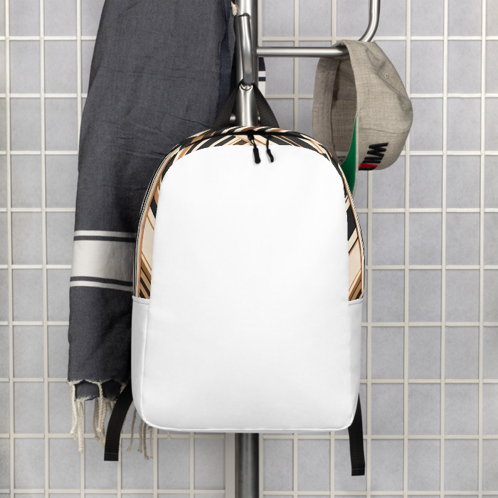 Minimalist Backpack, #1, Golden X