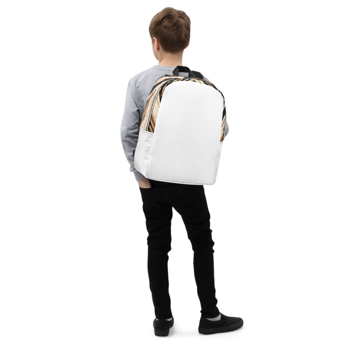 Minimalist Backpack, #1, Golden X