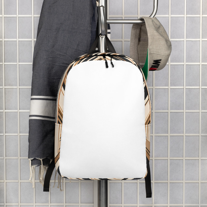 Minimalist Backpack, #2, Golden X