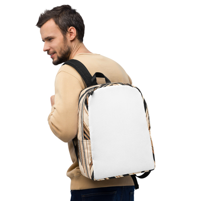 Minimalist Backpack, #2, Golden X