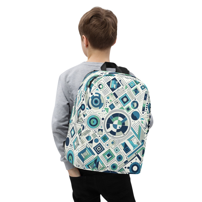 Minimalist Backpack, #1, Nature's Harmony