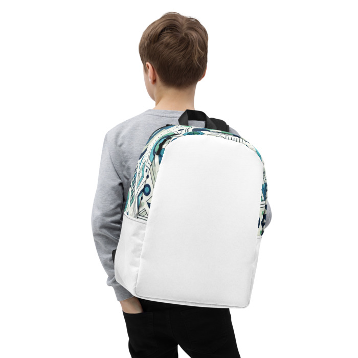 Minimalist Backpack, #2, Nature's Harmony