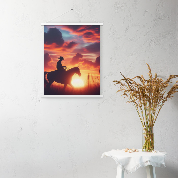 Enhanced Matte Paper Poster With Hanger (in), #1, Dawn Rider