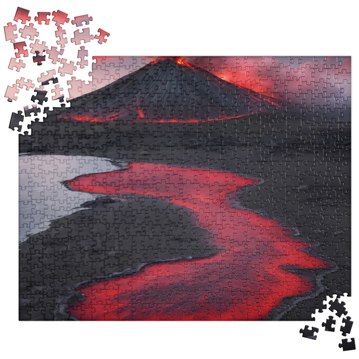 Jigsaw Puzzle, #1, Lava Forge