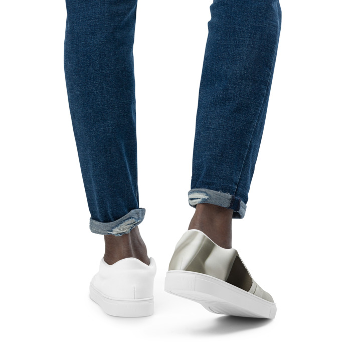 Men's Slip-On Canvas Shoes, #1, T-shirt
