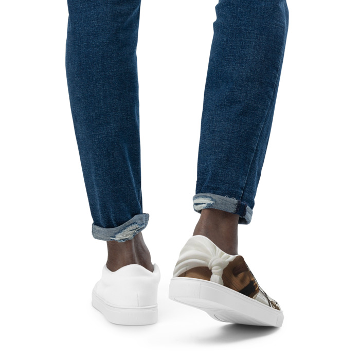 Men's Slip-On Canvas Shoes, #2, colour T-shirt