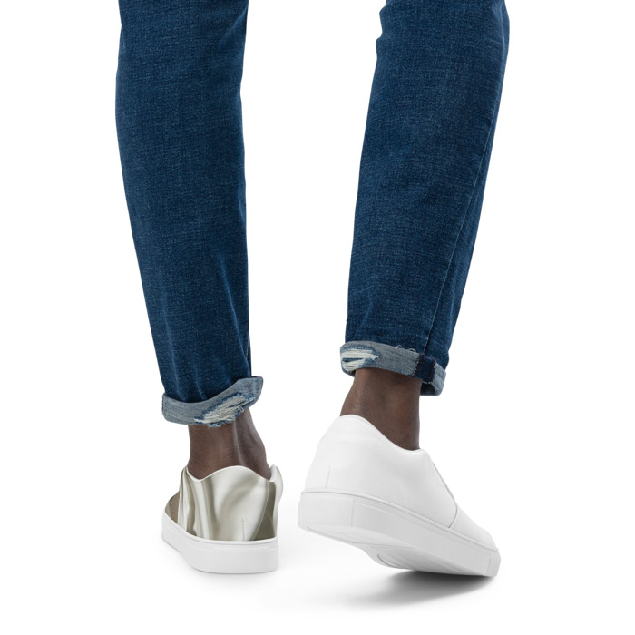 Men's Slip-On Canvas Shoes, #2, T-shirt