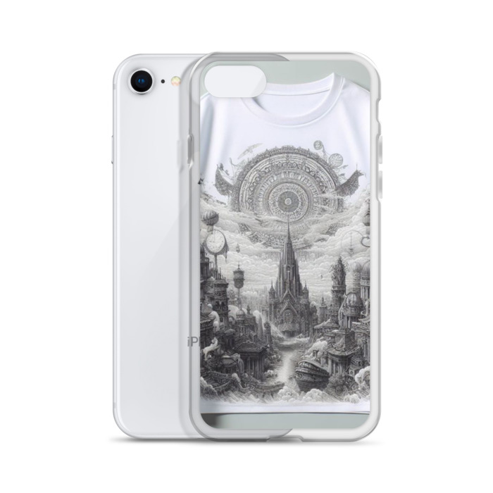 Clear Case for iPhone®, #1, Colour T-shirt