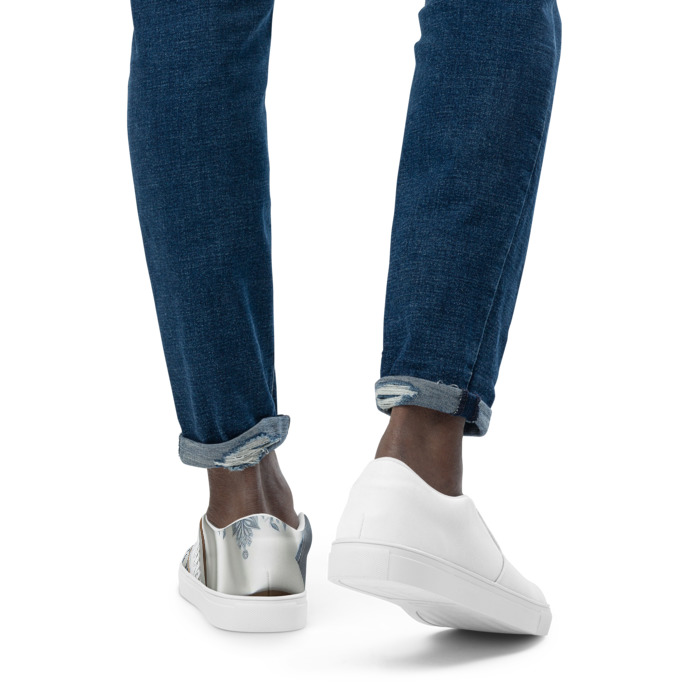 Men's Slip-On Canvas Shoes, #2, Colour T-shirt 