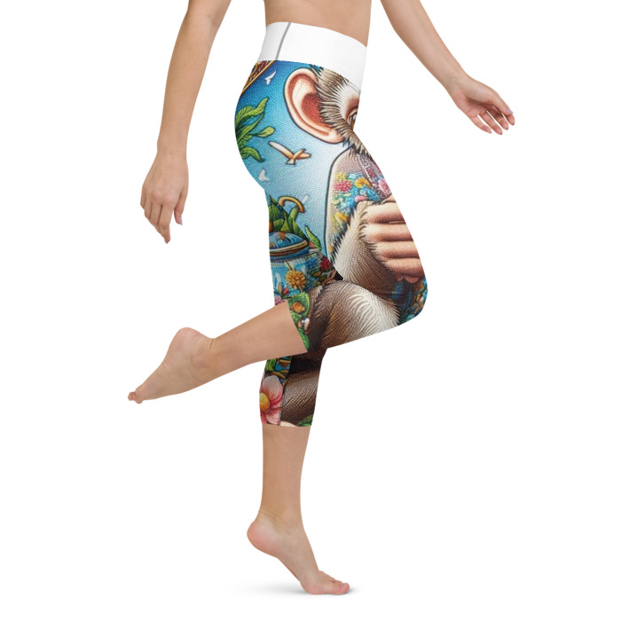 Yoga Capri Leggings, #3, Colour T-shirt