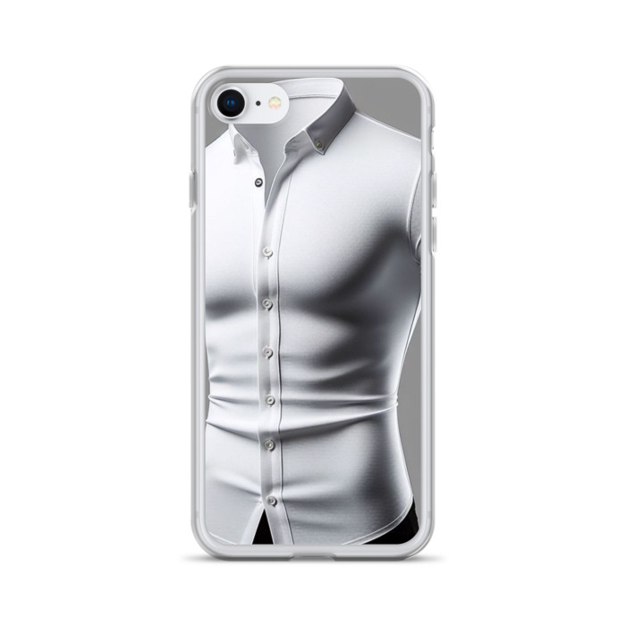 Clear Case for iPhone®, #1, white long sleeve for men