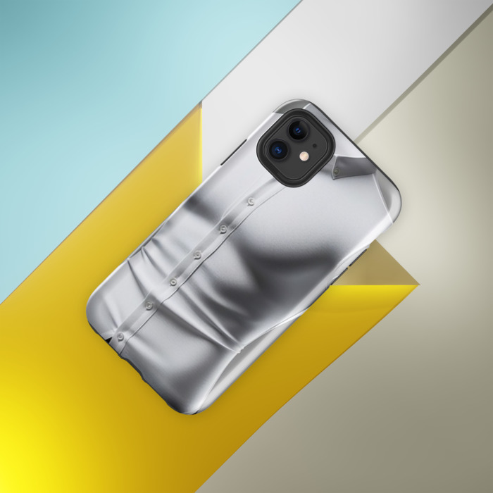 Tough Case for iPhone®, #1, white long sleeve for men