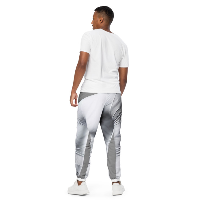 Unisex Track Pants, #3, white long sleeve for men