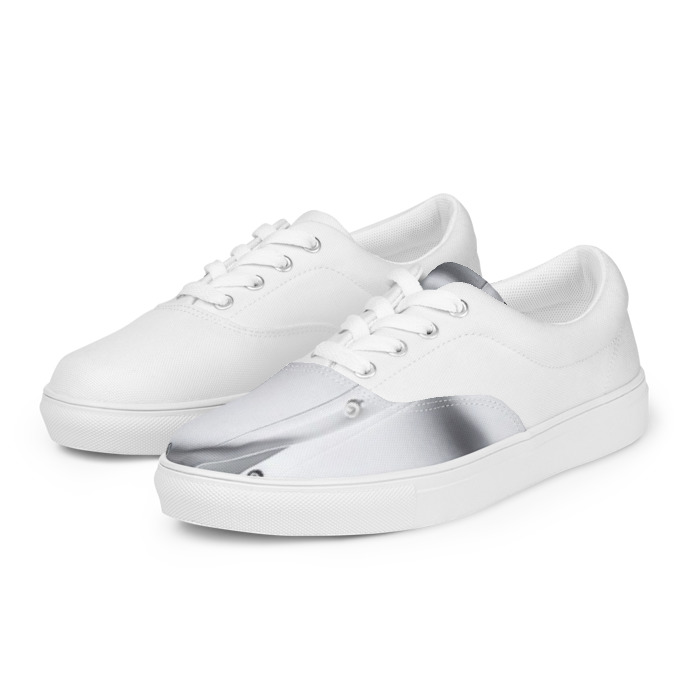 Women's Lace-Up Canvas Shoes, #3, white long sleeve for men