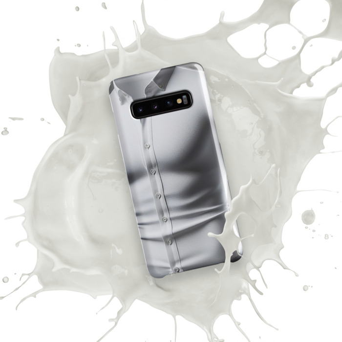 Snap Case for Samsung®, #1, white long sleeve for men
